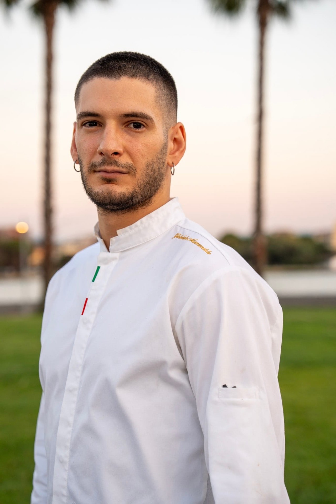 Ritratto dello chef Gabriele Manueddu